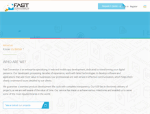 Tablet Screenshot of fastconversion.com